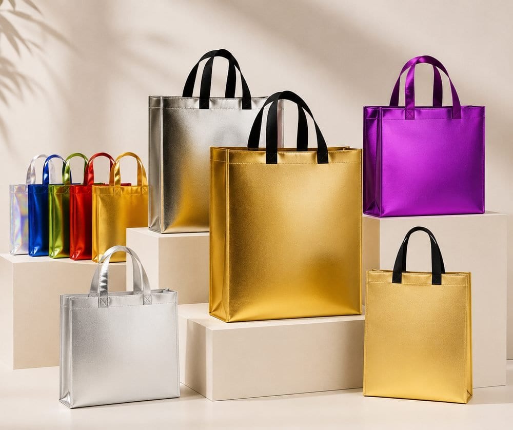 Glossy BOPP laminated bags